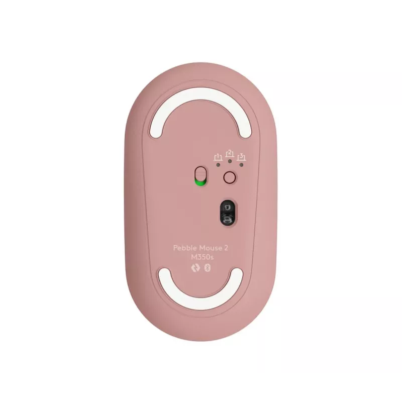 LOGITECH Pebble 2 M350s belaidė optinė pelė, rožinė