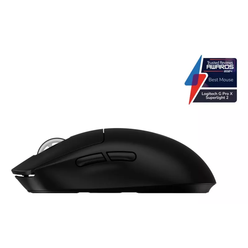 LOGITECH G Pro X Superlight 2 Lightspeed žaidimų pelė, juoda, 2.4GHz
