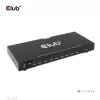 CLUB3D CSV-1383 HDMI skirstytuvas 1→8, 4K60Hz, 3D, HDR, metalinis korpusas