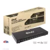 CLUB3D CSV-1383 HDMI skirstytuvas 1→8, 4K60Hz, 3D, HDR, metalinis korpusas
