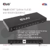 CLUB3D CSV-1383 HDMI skirstytuvas 1→8, 4K60Hz, 3D, HDR, metalinis korpusas