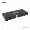 CLUB3D CSV-1383 HDMI skirstytuvas 1→8, 4K60Hz, 3D, HDR, metalinis korpusas