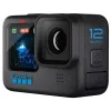 Veiksmo kamera GoPro HERO12 Black – 5K itin didelė raiška, 240 kadrų/s, 27 MP CMOS, 177° matymo laukas, LCD, MicroSD, „Wi‑Fi“