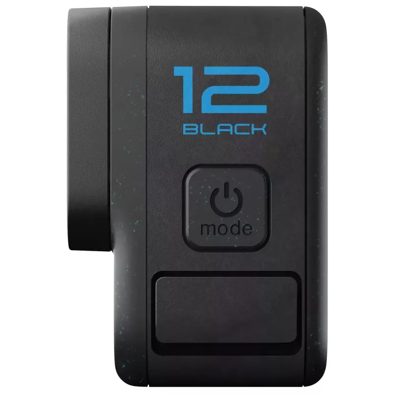 Veiksmo kamera GoPro HERO12 Black – 5K itin didelė raiška, 240 kadrų/s, 27 MP CMOS, 177° matymo laukas, LCD, MicroSD, „Wi‑Fi“