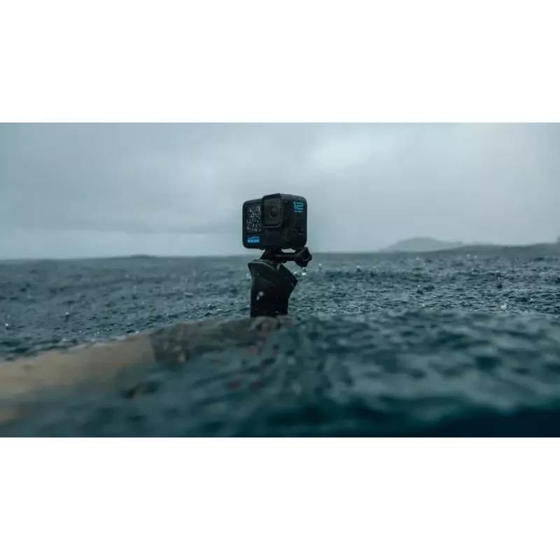 Veiksmo kamera GoPro HERO12 Black – 5K itin didelė raiška, 240 kadrų/s, 27 MP CMOS, 177° matymo laukas, LCD, MicroSD, „Wi‑Fi“