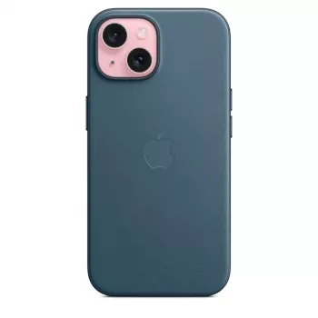 APPLE Apple FineWoven Dėklas su MagSafe iPhone 15 Ramioji jūros mėlyna