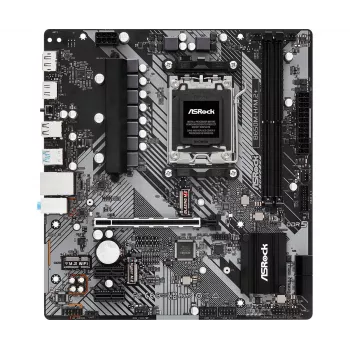 ASRock pagrindinė plokštė B650M-H/M.2+ AM5 AMD B650 2x DDR5 1x HDMI 2.1 TMDS/FRL 8g suderinamas 1x DisplayPort 1.4 su DSC mATX