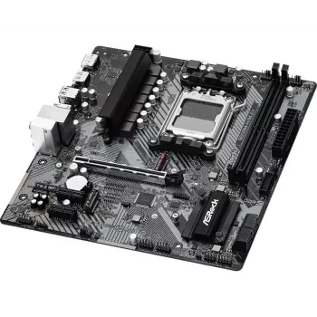 ASRock pagrindinė plokštė B650M-H/M.2+ AM5 AMD B650 2x DDR5 1x HDMI 2.1 TMDS/FRL 8g suderinamas 1x DisplayPort 1.4 su DSC mATX