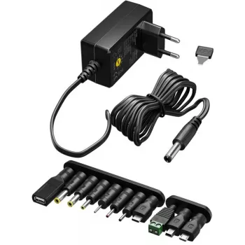 AC adapteris Goobay 64568 Universalus Juodas 12V 2.25A 1.8m