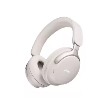 BOSĖ ausinės QuietComfort Ultra – stereo – 3,5 mm / „Bluetooth“ – baltos