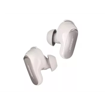BOSE QuietComfort Ultra belaidės ausinės - erdvinis garsas - triukšmo slopinimas - balta