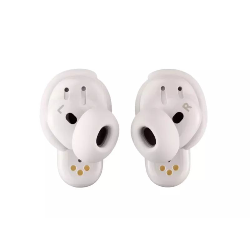 BOSE QuietComfort Ultra belaidės ausinės - erdvinis garsas - triukšmo slopinimas - balta