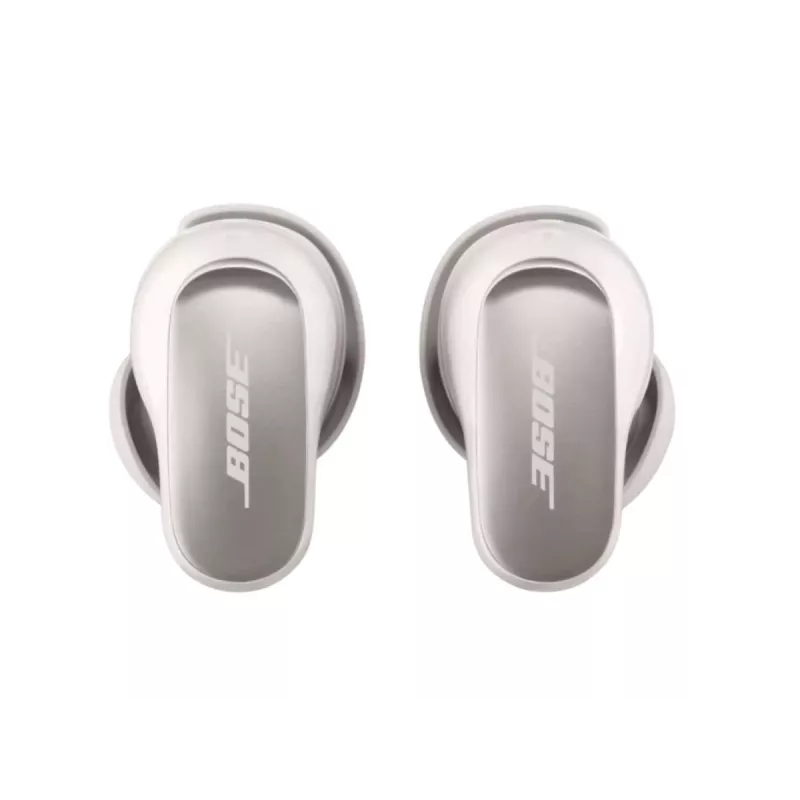 BOSE QuietComfort Ultra belaidės ausinės - erdvinis garsas - triukšmo slopinimas - balta