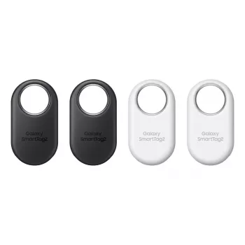 Samsung Galaxy SmartTag2 EI-T5600 4 vienetų pakuotė 2x juodi + balti daiktų ieškiklis
