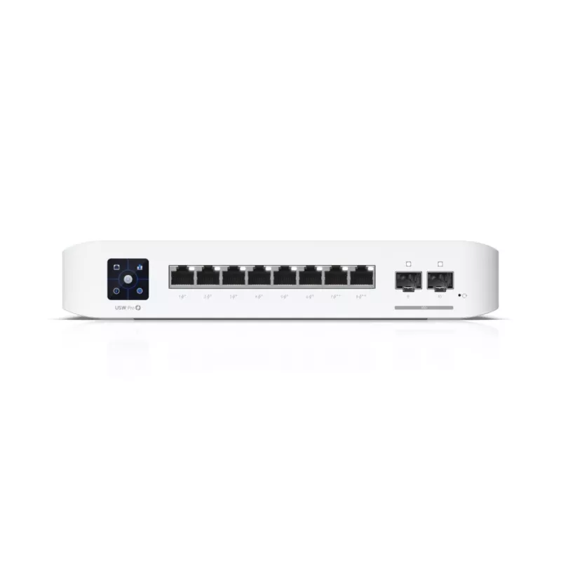 UBIQUITI NETWORKS UniFi Switch USW-PRO-8POE valdomas 8 prievadų PoE++ jungiklis