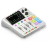 Garso sąsaja Rode RodeCaster Duo balta – 2 kanalų USB podcastų konsolė su mikseriu ir priešstiprintuvais