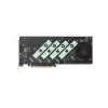 ASUS Hyper M.2 x16 Gen5 kortelė – PCIe 5.0 M.2 adapteris su aktyviu aušinimu
