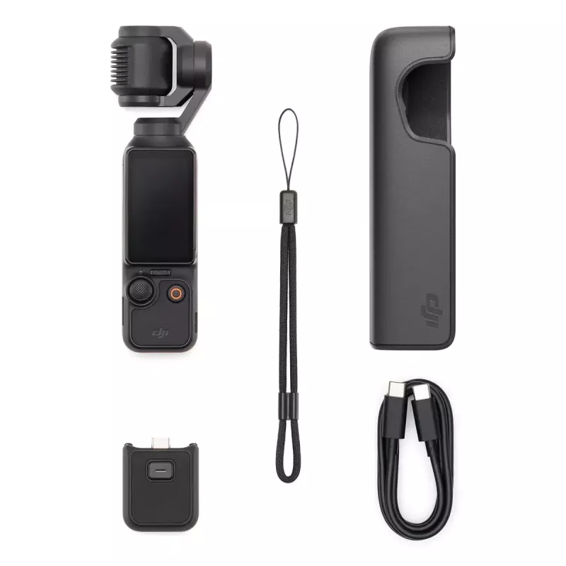 DJI Osmo Pocket 3 gimbalinė kamera 4K Ultra HD 9,4 MP juoda