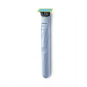 Foil skustuvas Philips Norelco OneBlade QP1324/20 – belaidis, mėlynas, 30 min. veikimo, USB įkrovimas, plaunamas, prisitaiko prie kontūrų