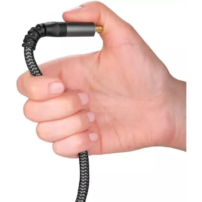Goobay HDMI kabelis 1 m, tipas A vyriškas į vyrišką, 18 Gbit/s, pilkas