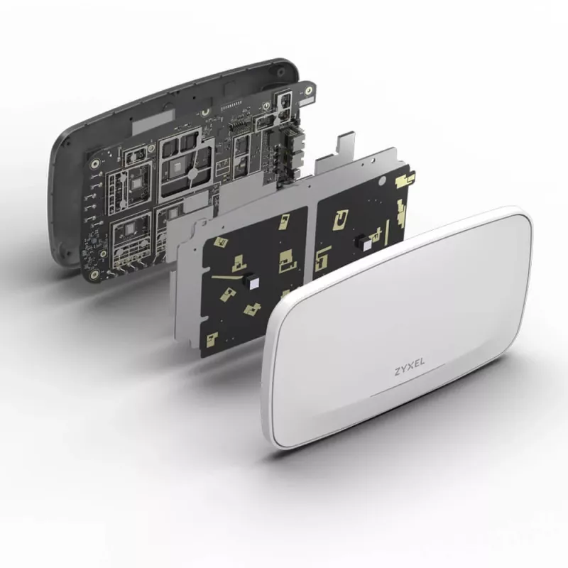 Zyxel WBE660S-EU0101F belaidis prieigos taškas 11530 Mbit/s Pilka Power over Ethernet (PoE)
