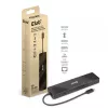 CLUB3D USB3.2 Gen2 Type-C, 6-in-1 nešiojamas dokas su dviem ekranais ir USB Type-C vaizdu 4K60Hz