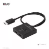 CLUB3D CSV-1384 HDMI 2-in-1 abipusis jungiklis 8K60Hz 4K120Hz