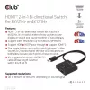 CLUB3D CSV-1384 HDMI 2-in-1 abipusis jungiklis 8K60Hz 4K120Hz