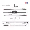 CLUB3D HDMI Active 4K60Hz kartotuvas F/F