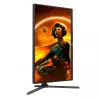 AOC G3 Q27G3XMN/BK monitorius 68,6 cm (27 col.) 2560 x 1440 pikselių 2K Ultra HD LED juodas, raudonas