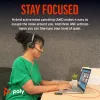 HP Poly Blackwire 8225 Stereo ausinės su mikrofono triukšmo slopinimu, Microsoft Teams sertifikuotos, USB-C + USB-C/A adapteris