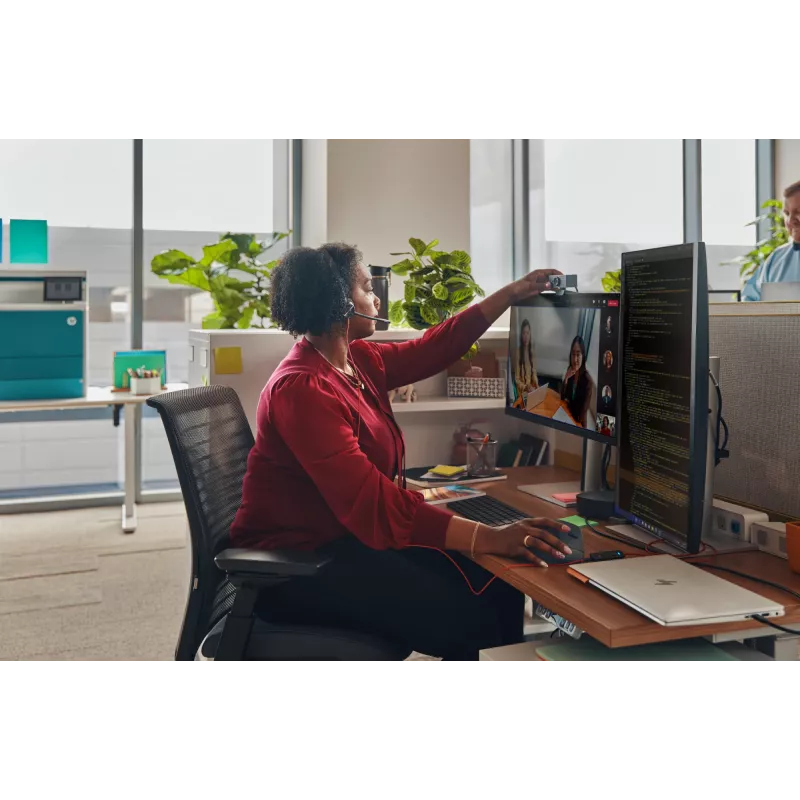 HP Poly Blackwire 3320 Stereo, sertifikuotas Microsoft Teams, USB-C ausinių komplektas su USB-C/A adapteriu
