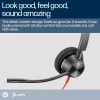 HP Poly Blackwire 3320 Stereo, sertifikuotas Microsoft Teams, USB-C ausinių komplektas su USB-C/A adapteriu