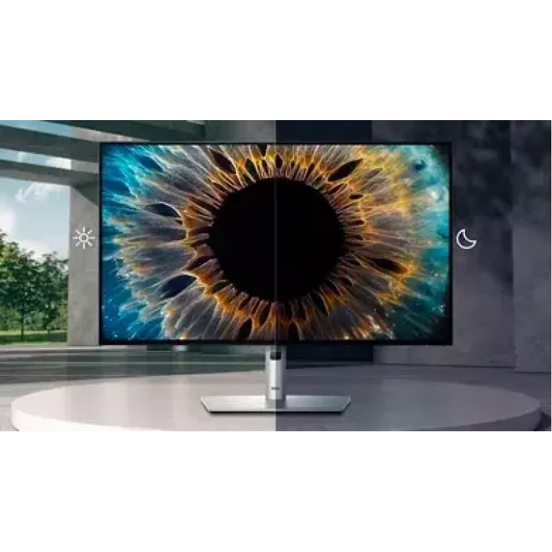 DELL UltraSharp U2724DE kompiuterio monitorius 68,6 cm (27 colių) 2560 x 1440 pikselių Quad HD LCD juodas, sidabrinis