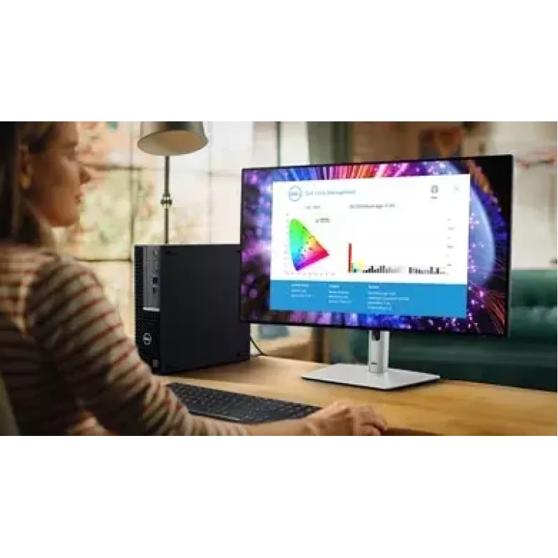 DELL UltraSharp U2724DE kompiuterio monitorius 68,6 cm (27 colių) 2560 x 1440 pikselių Quad HD LCD juodas, sidabrinis