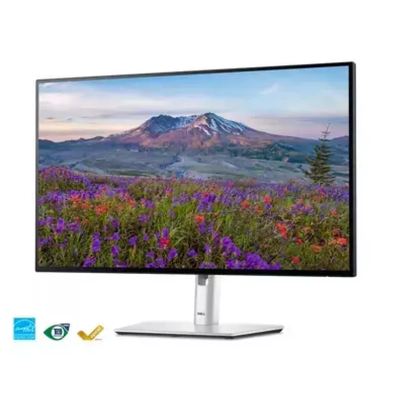 DELL UltraSharp U2724DE kompiuterio monitorius 68,6 cm (27 colių) 2560 x 1440 pikselių Quad HD LCD juodas, sidabrinis