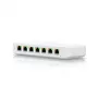 Valdomas jungiklis UBIQUITI USW-Ultra L2, 8x Gigabit PoE prievadai, 7 PoE, 42W biudžetas, DC/PoE, 16 Gbit/s perjungimas