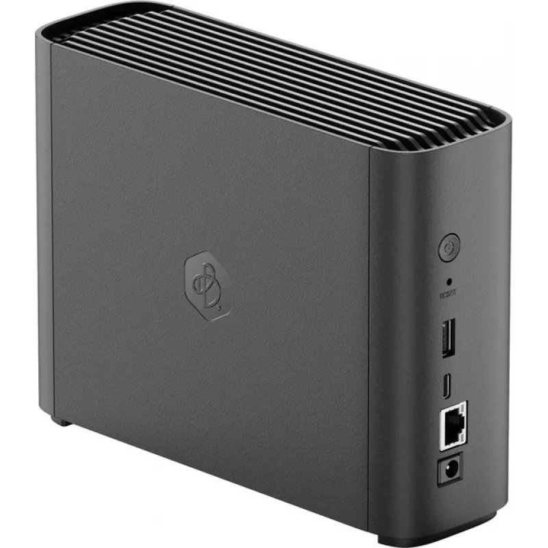 NAS įrenginys SYNOLOGY BeeStation BST150-4T – Realtek RTD1619B 1,7 GHz, 1 GB DDR4, 1× iš anksto įdėtas 4TB diskas, Ethernet, juoda