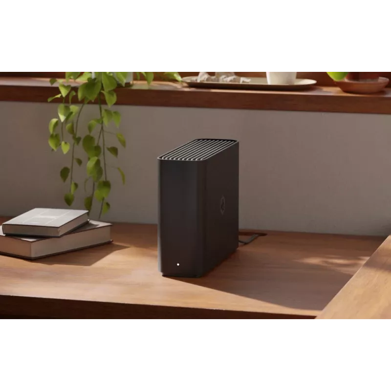 NAS įrenginys SYNOLOGY BeeStation BST150-4T – Realtek RTD1619B 1,7 GHz, 1 GB DDR4, 1× iš anksto įdėtas 4TB diskas, Ethernet, juoda