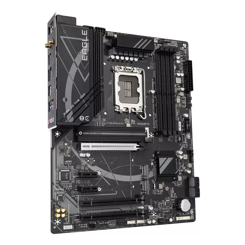 Motininė plokštė GIGABYTE Z790 EAGLE AX — Intel LGA1700 ATX, Z790, DDR5, 4x DIMM, Wi‑Fi 6E, 2,5Gb LAN