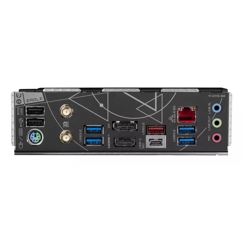 Motininė plokštė GIGABYTE Z790 EAGLE AX — Intel LGA1700 ATX, Z790, DDR5, 4x DIMM, Wi‑Fi 6E, 2,5Gb LAN