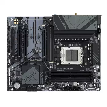 Motininė plokštė GIGABYTE B650 EAGLE AX ATX, AMD B650, Socket AM5, DDR5, 4x DIMM, 256 GB, Wi‑Fi 6E, Bluetooth 5.3