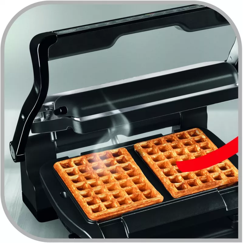 Vaflinė plokštė Tefal XA7248 aliumininė, skirta OptiGrill Elite GC7508, suderinamas priedas