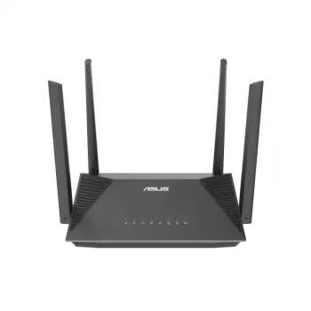ASUS RT-AX52 AX1800 belaidis maršrutizatorius Gigabit Ethernet dviejų juostų (2,4 GHz / 5 GHz) juodas