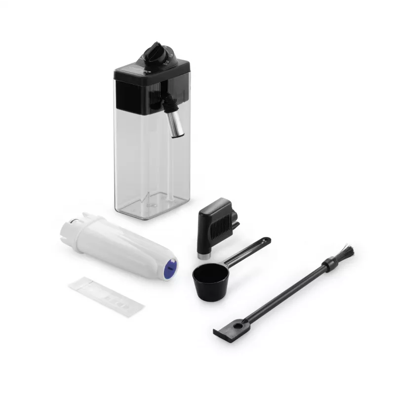 Kombinuotas espreso kavos aparatas DeLonghi Dinamica Plus ECAM380.85.SB — 1,8 L vandens talpa, 300 g pupelių talpykla, 15 bar