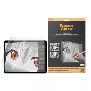 PanzerGlass ® GraphicPaper® Ekrano apsauga iPad Air 13'' (2024-2026) | iPad Pro 13'' (2024-2025) | Ultra-Wide Fit