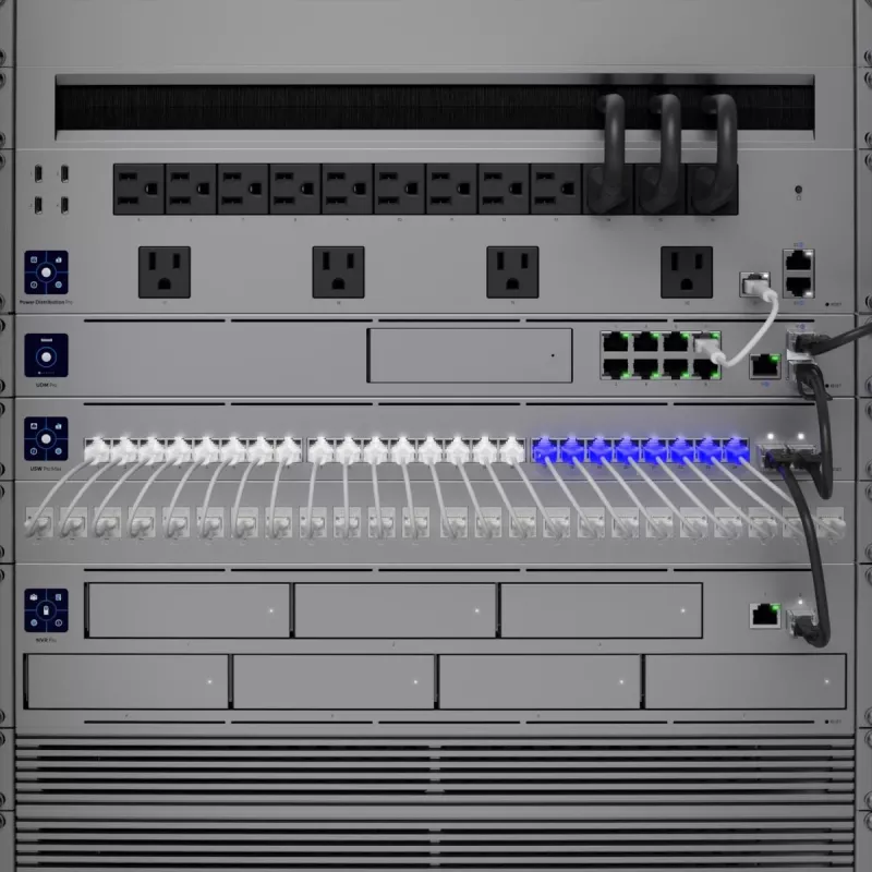 UBIQUITI NETWORKS Unifi Switch USW-Pro-Max-24 24 prievadų Gigabit valdomas tinklo jungiklis