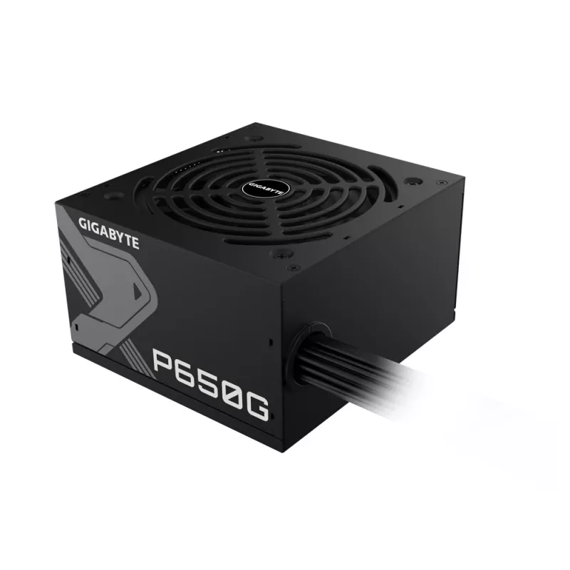 GIGABYTE GP-P650G maitinimo blokas 650 W 20+4 pin ATX ATX Juodas