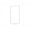 Samsung Flipsuit dėklas Galaxy S24, raudonas su permatomu pagrindu