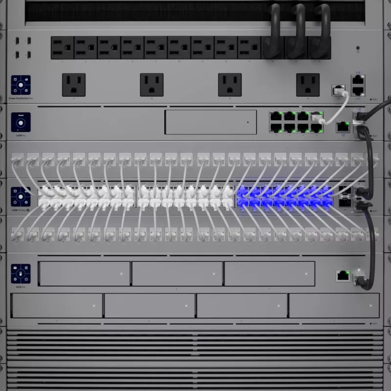 UBIQUITI NETWORKS UniFi Switch USW-PRO-MAX-48 48 prievadų PoE++ jungiklis